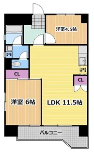 FB恵方マンション【4階】の間取り