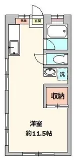 かつらマンション【2階】の間取り