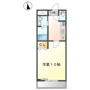 ラフォーレTSUCHIHARA【1階】の間取り