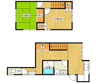 ローレル博多【1階】の間取り