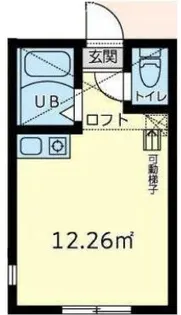 ユナイト六浦パーリーの杜【1階】の間取り