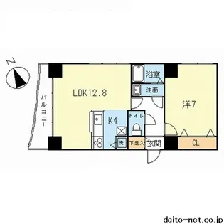 目白ピアンタ【3階】の間取り