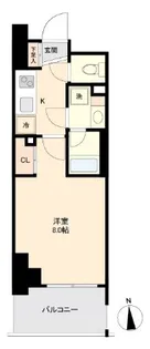 プライマル南砂【7階】の間取り