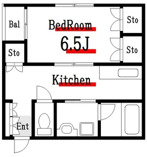 グレースK【1階】の間取り