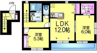 Maison Lis Blanc メゾンリブランの間取り