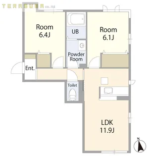 リラフォートJ棟【3階】の間取り