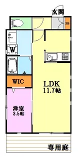 KSハイツ【1階】の間取り