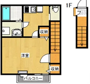 SERENO ORT【2階】の間取り