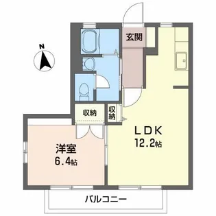 さくら館 C【2階】の間取り