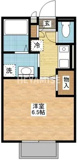 セジュールAOTA【2階】の間取り