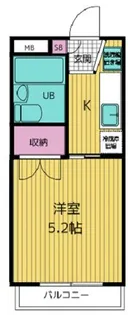 カーサ島田【2階】の間取り