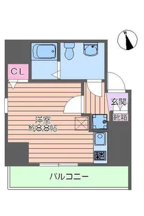 ルネスアヴニール【7階】の間取り