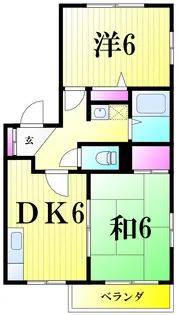 ルミエールEAST A【1階】の間取り