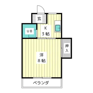 藤ハイツ【1階】の間取り