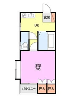 SAJA-WING【2階】の間取り