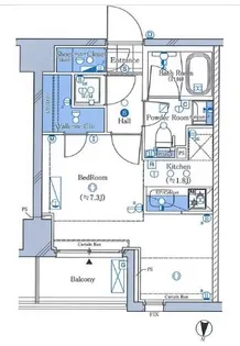 ガリシア新宿西落合【2階】の間取り