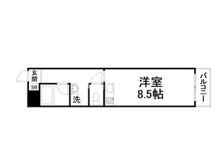 メゾンMUKAIDE【3階】の間取り
