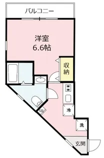 NS GATE西巣鴨【1階】の間取り