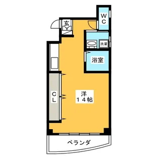 スペースビル2【2階】の間取り