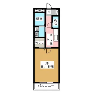 SOUTH【2階】の間取り