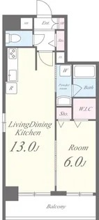 フォーチュン ドゥミール【3階】の間取り