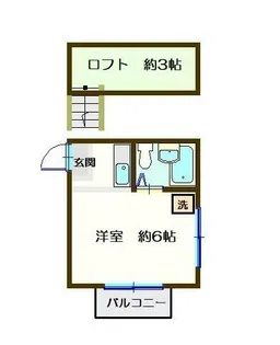 パールハイム【2階】の間取り
