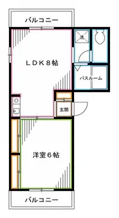 キャピタルプラザ新中野【3階】の間取り