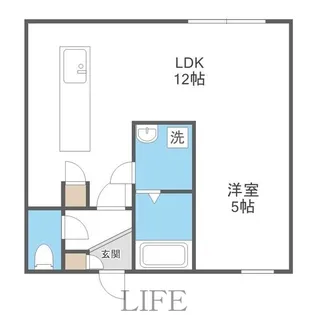 PROUD南郷【1階】の間取り