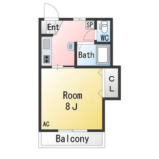 コンフォート1【1階】の間取り