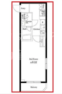 ジュイールパルフェ平井【3階】の間取り