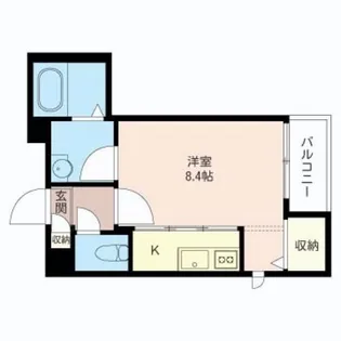 Cuore【3階】の間取り