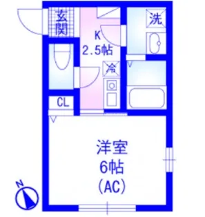 ブリエール保土ヶ谷【1階】の間取り