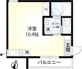 ALLIER S棟【2階】の間取り