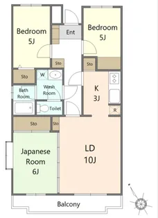 ベルウッド田園調布【2階】の間取り