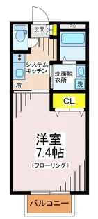 グランフェルサ【1階】の間取り