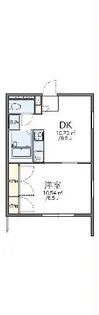 レオパレスAQUA【2階】の間取り