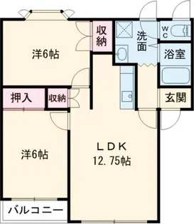 マンションベル【2階】の間取り