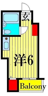 TOP・新小岩【2階】の間取り