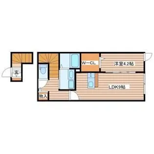 エフエス名取【2階】の間取り