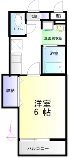 コンフォートヒルズ草加【3階】の間取り