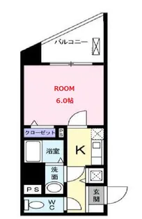 エルシェ 横濱【2階】の間取り