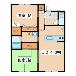サンシャインKEIO【5階】の間取り