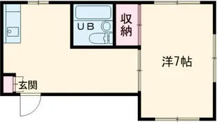 コーポつゆき【2階】の間取り