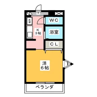 メゾン ド クレア【3階】の間取り
