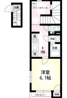 ヴィラセゾン船橋本町【2階】の間取り