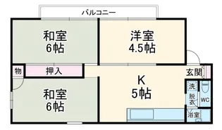 ソレイユ【2階】の間取り