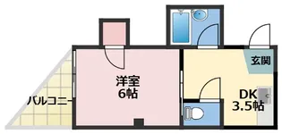 モリビル寺内町【4階】の間取り