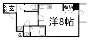 CASA FLUENTE【2階】の間取り