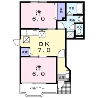 コンチェルト B【1階】の間取り