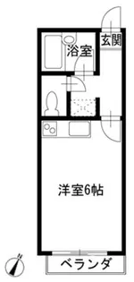 プチメゾンたま【3階】の間取り